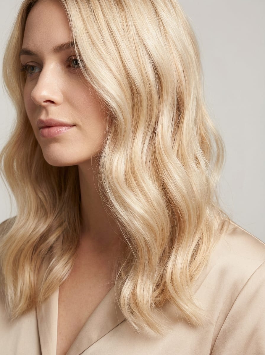 Vanilleblond - Blonde Haarfarbe